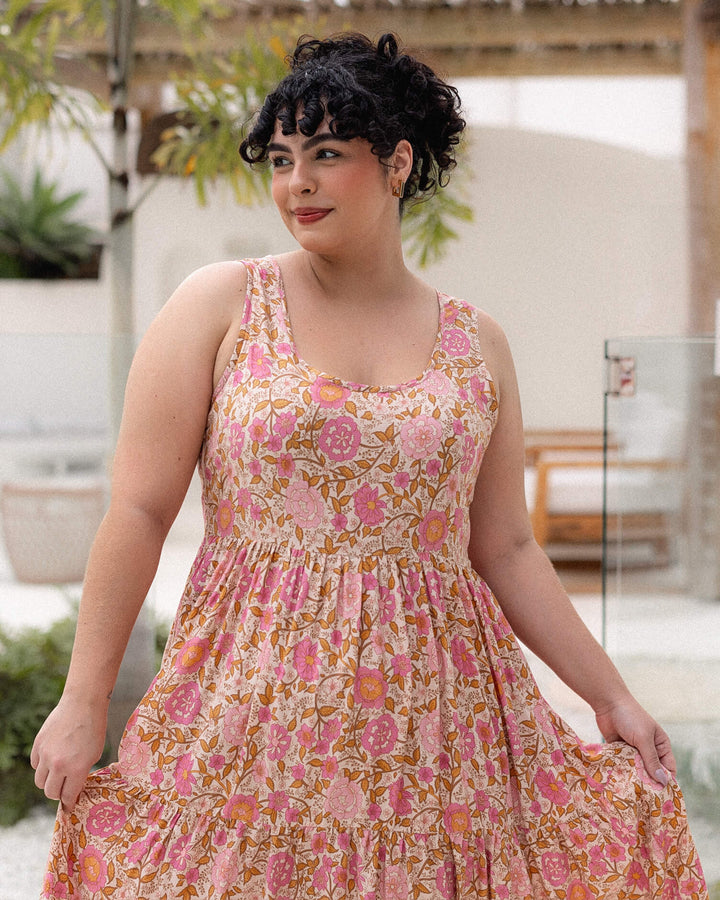 Magnolia Dress - Golden Hour