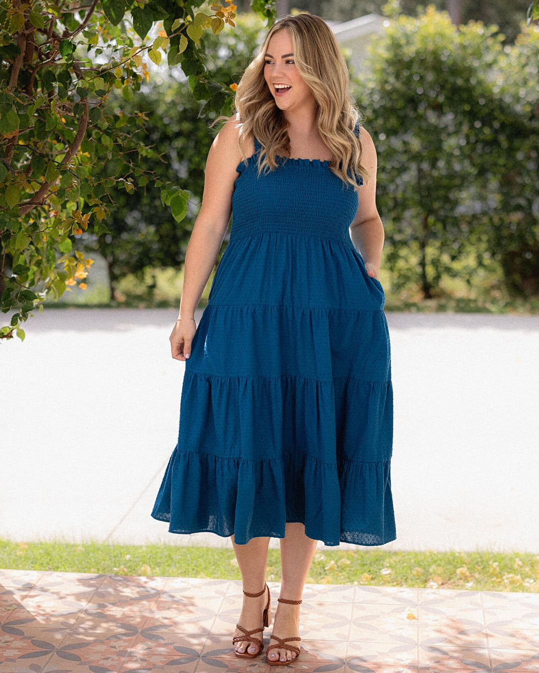 Adele Dress - Marine