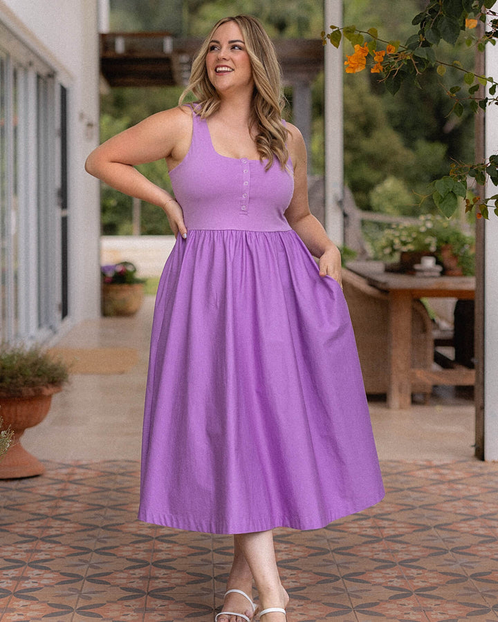 Hallie Dress - Orchid