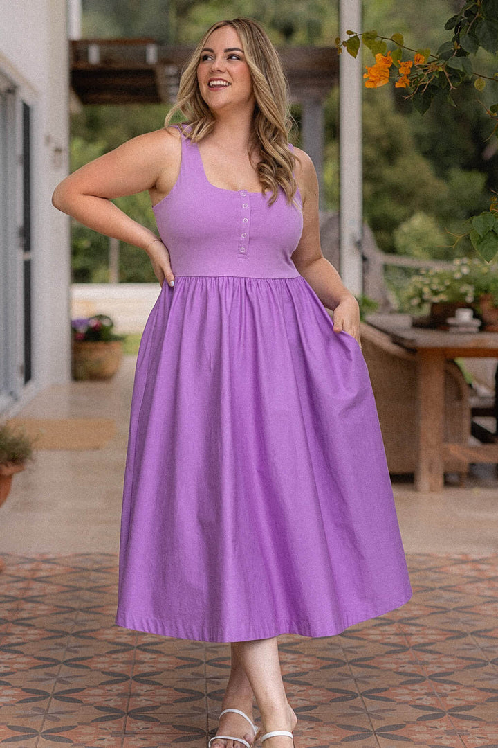 Hallie Dress - Orchid