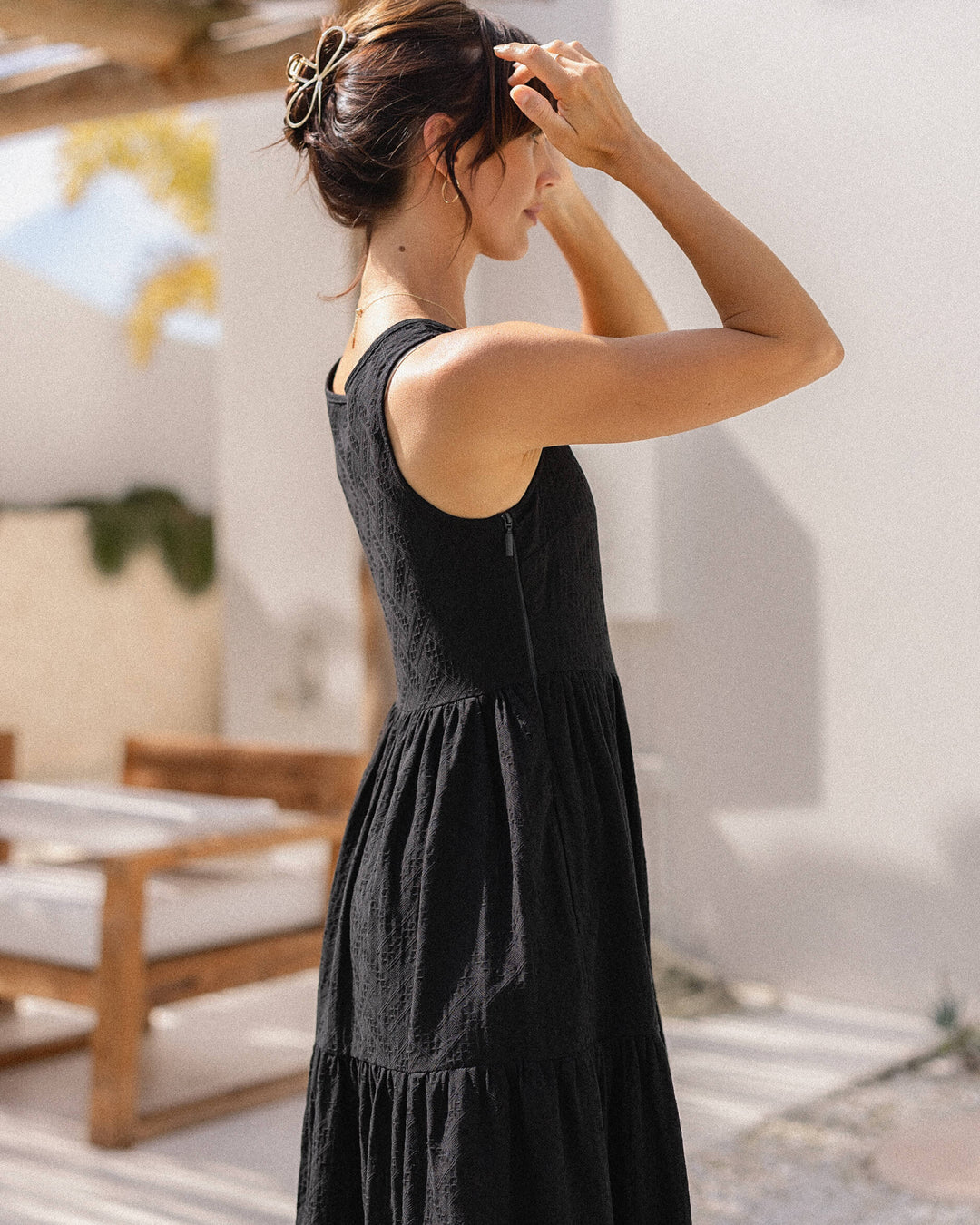 Siena Dress - Black Lattice