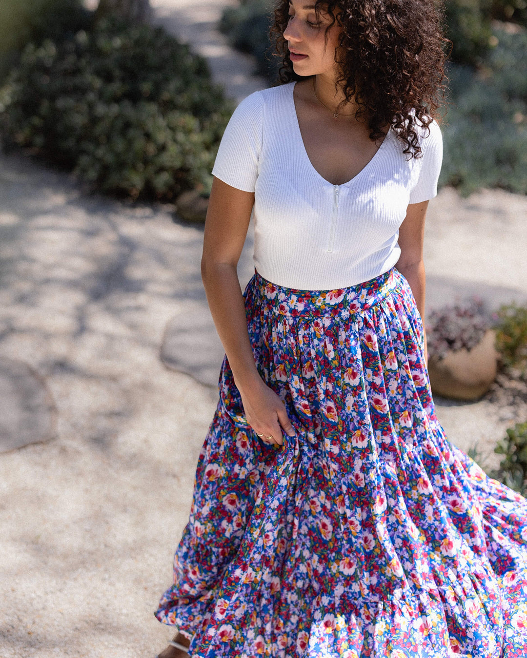 Tatum Skirt - Flower Market