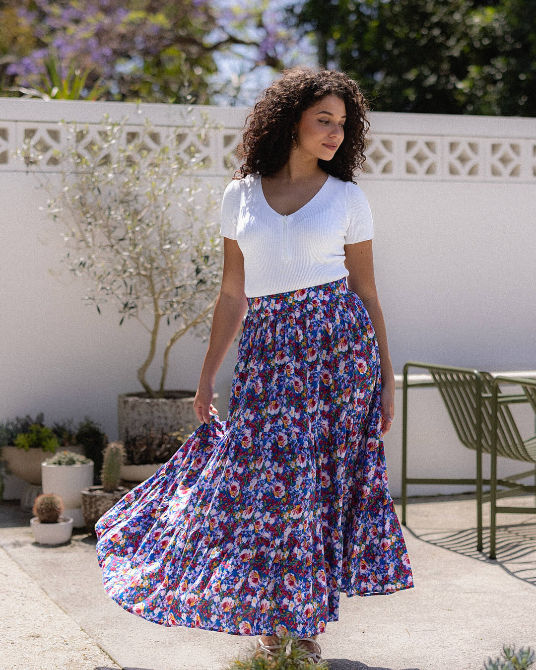 Tatum Skirt - Flower Market