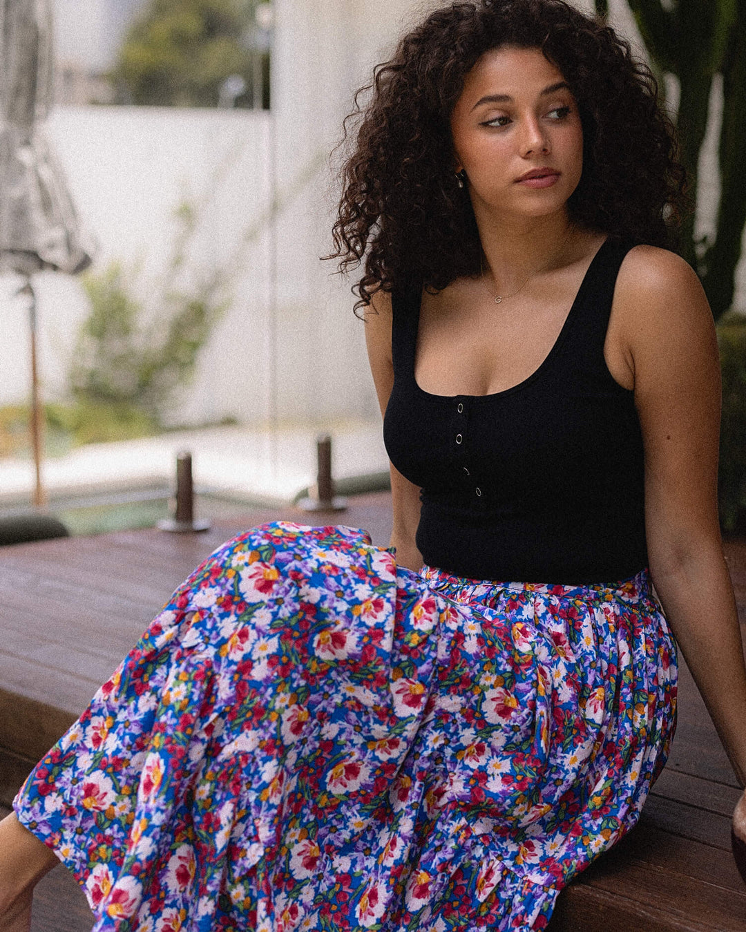 Tatum Skirt - Flower Market