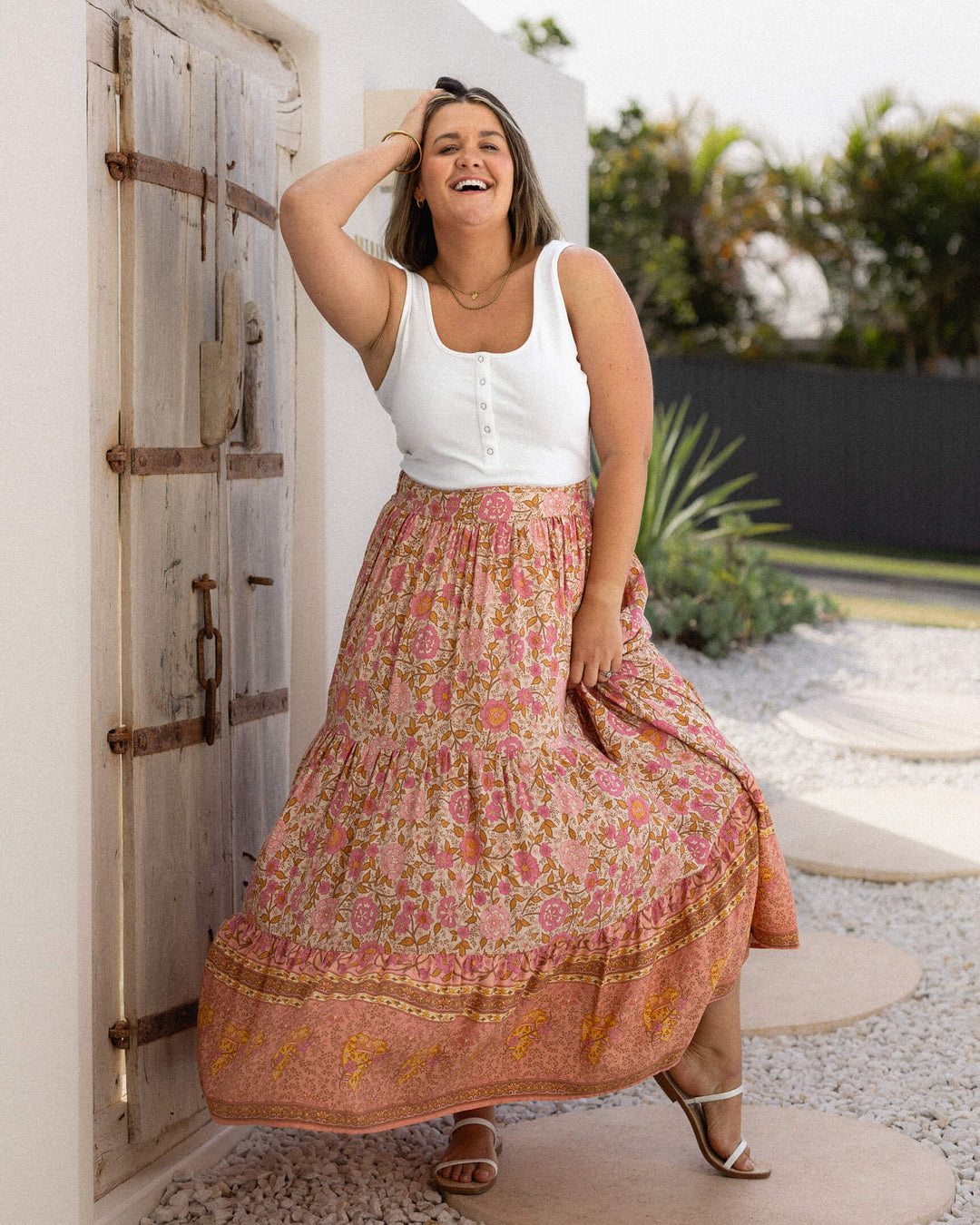 Tatum Skirt - Golden Hour