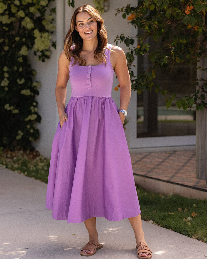 Hallie Dress - Orchid