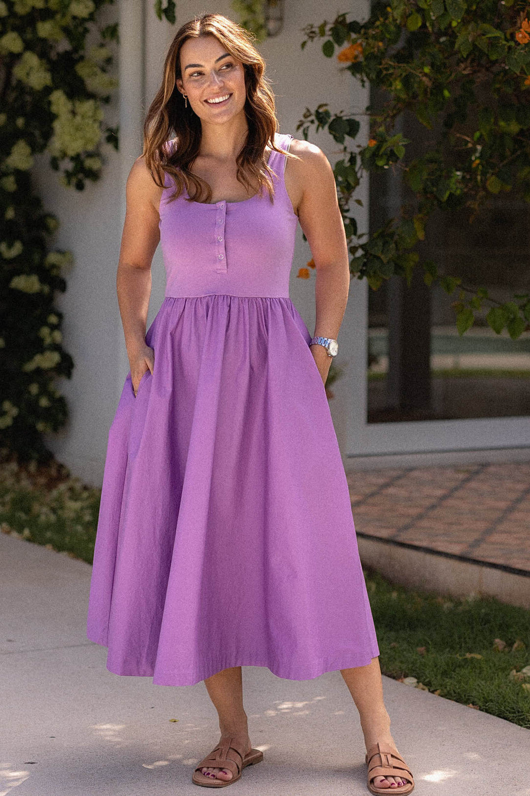 Hallie Dress - Orchid