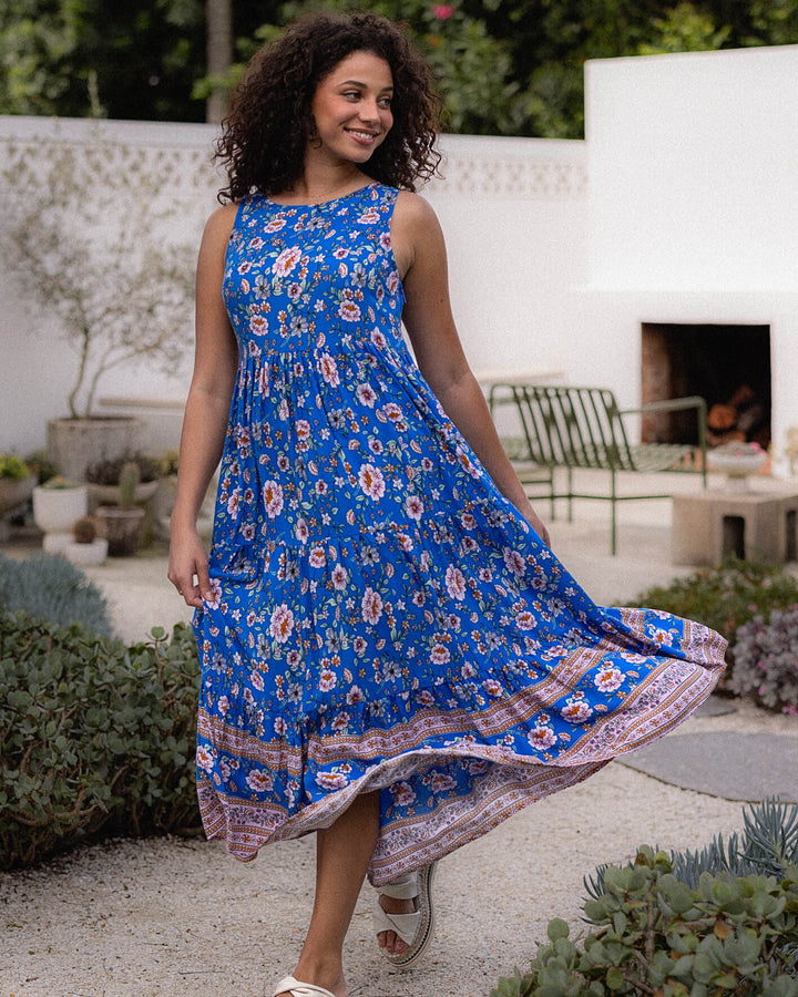 Siena Dress - Enchanted Indigo