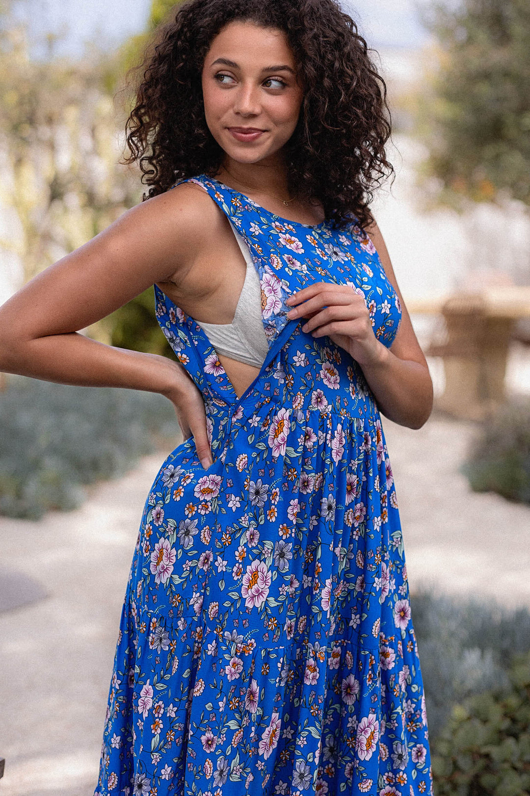 Siena Dress - Enchanted Indigo