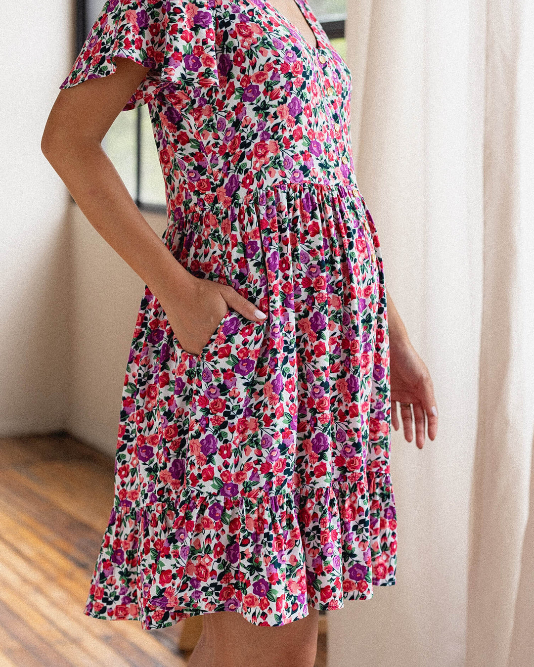 Tilly Dress - Sweetpea