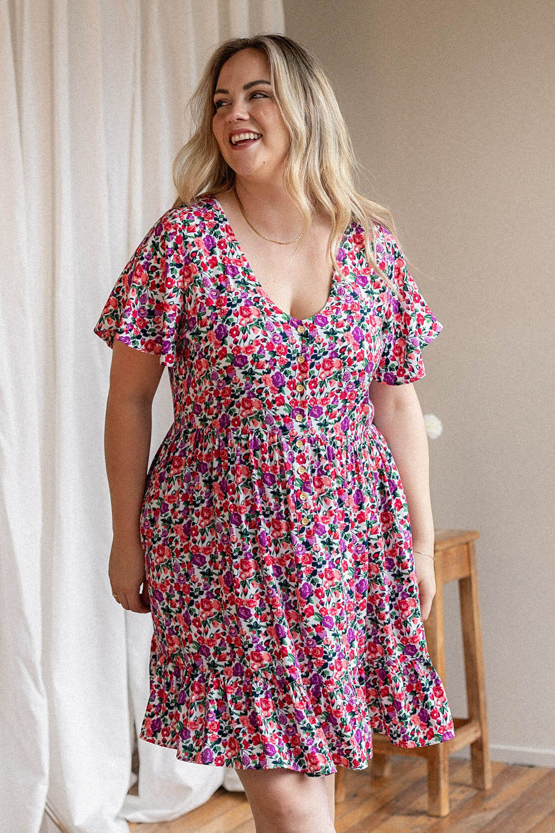 Tilly Dress - Sweetpea