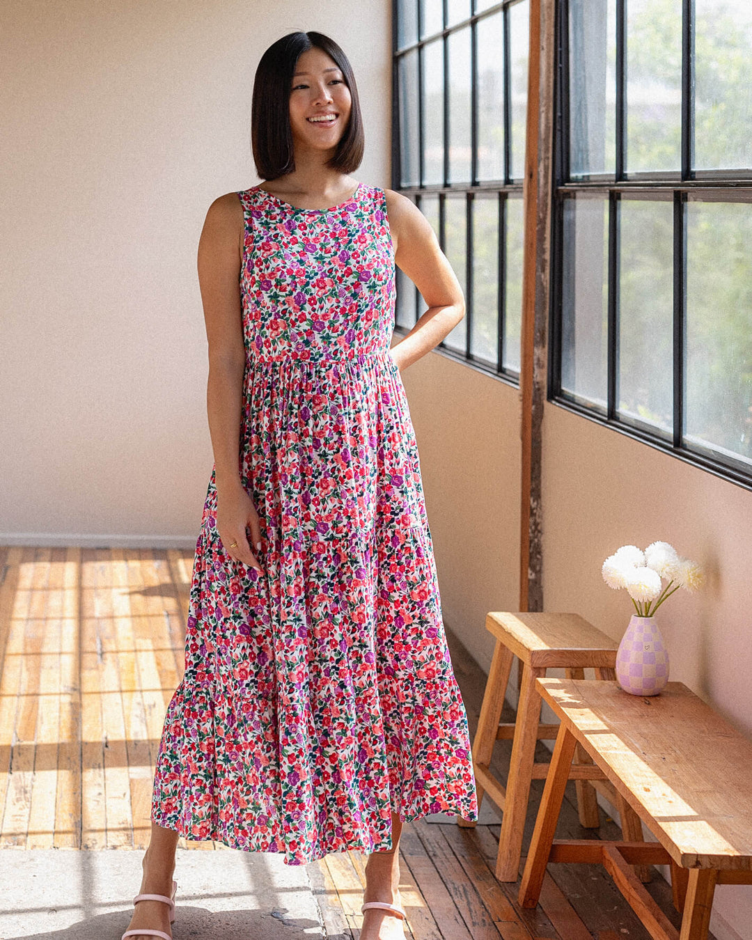 Siena Dress - Sweetpea