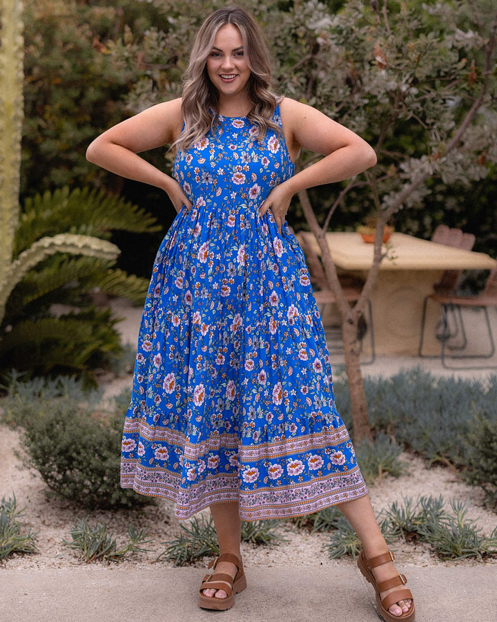 Siena Dress - Enchanted Indigo