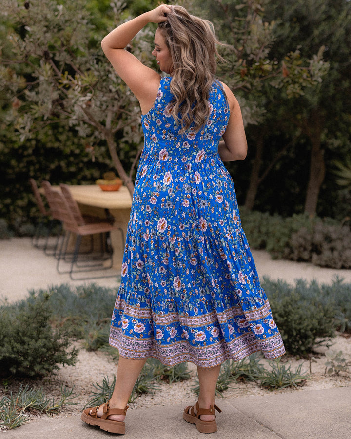 Siena Dress - Enchanted Indigo