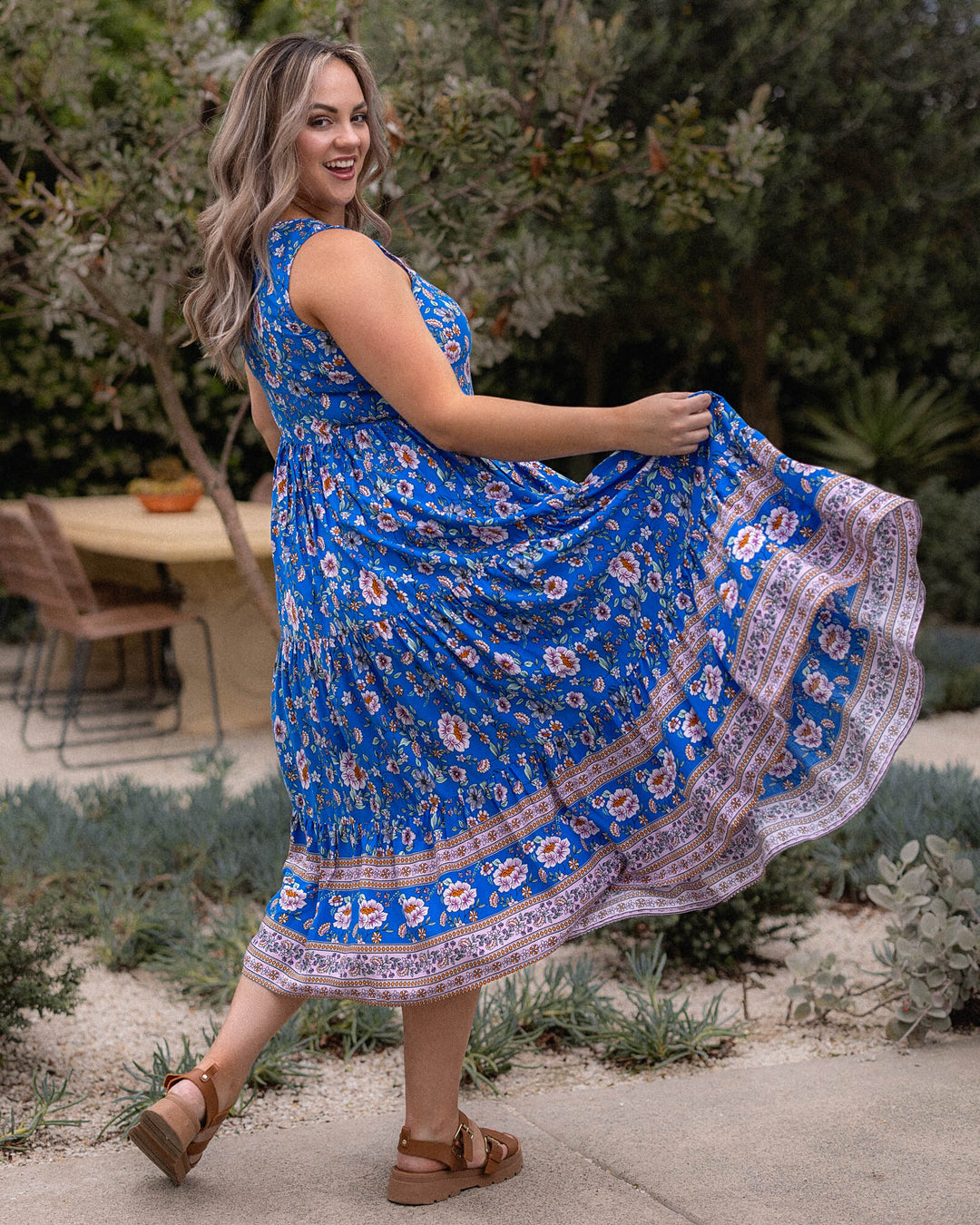 Siena Dress - Enchanted Indigo