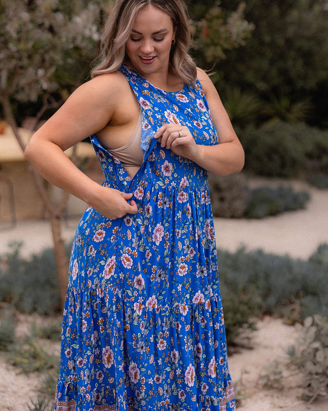 Siena Dress - Enchanted Indigo