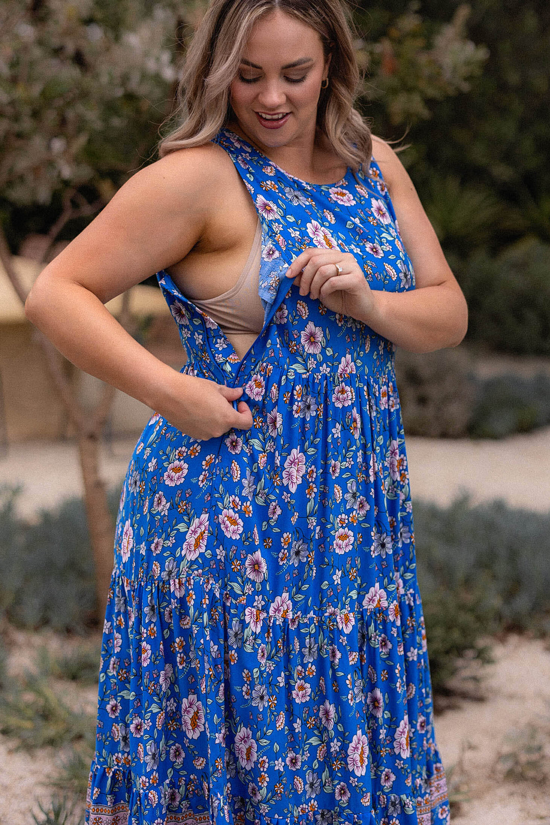 Siena Dress - Enchanted Indigo